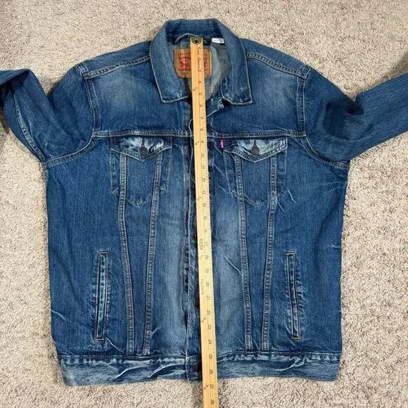 Levi's Blue Denim Jacket - Picture 6 of 8